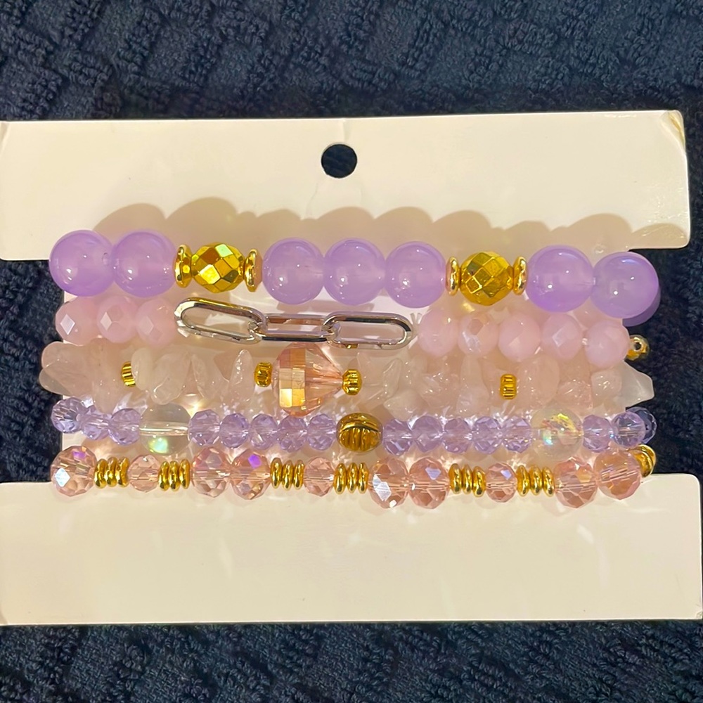 SAVVY BLING BRACELET SET